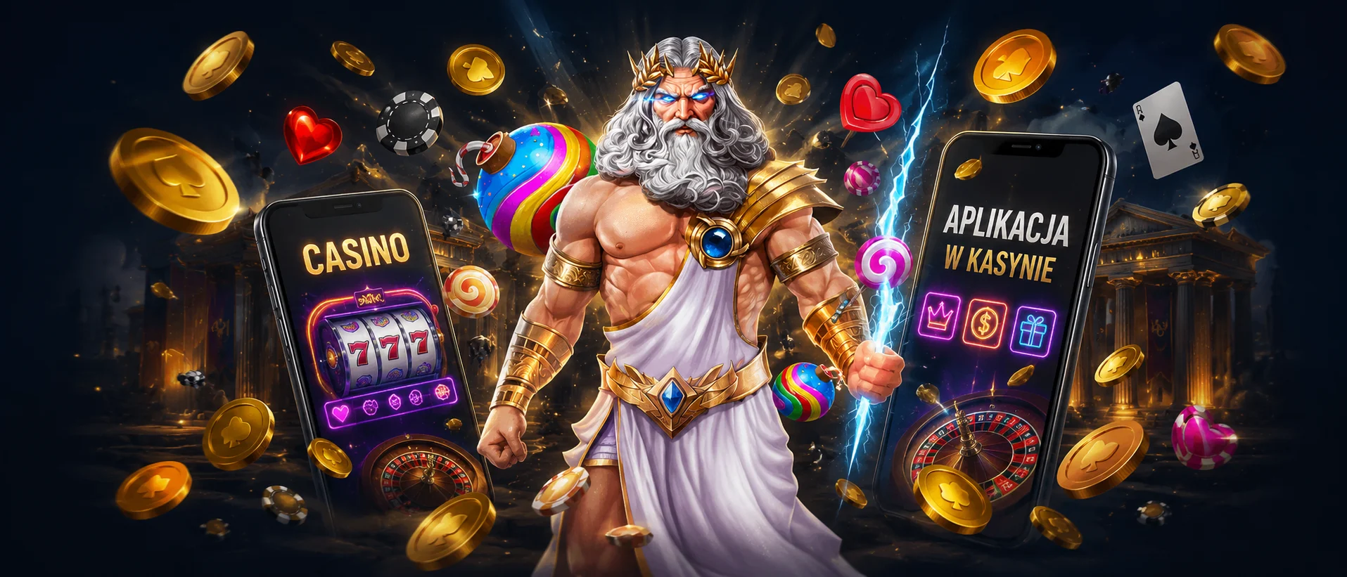 Coins Game Casino Banner Aplikacja