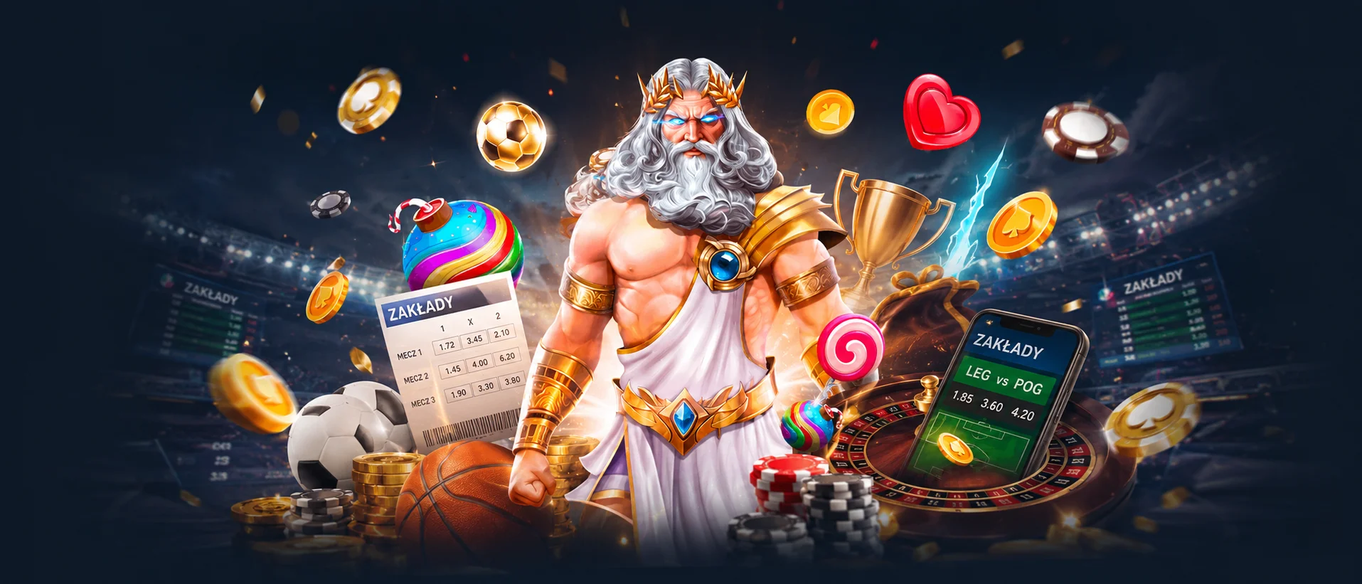 Coins Game Casino Banner Zakłady